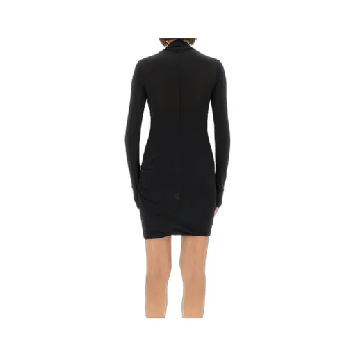 Rick Owens Lilies Asymmetric Long-Sleeved Dress