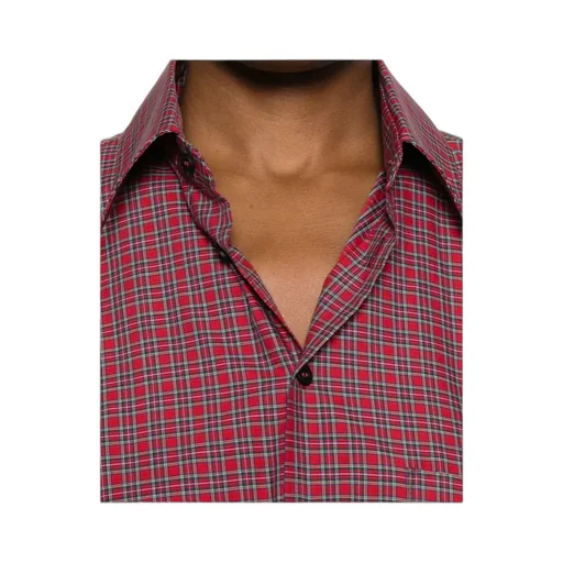 Checked Long-Sleeve Shirt