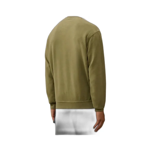 C.P. Company Brushed Emerized Diagonal Fleece Crewneck Sweatshirt