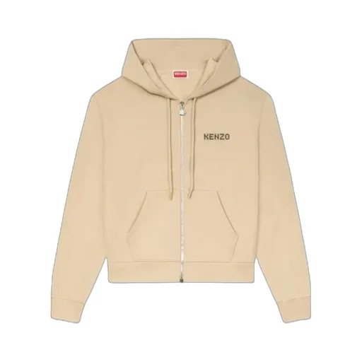 Zip-Up Hoodie In Cotton Kenzo City