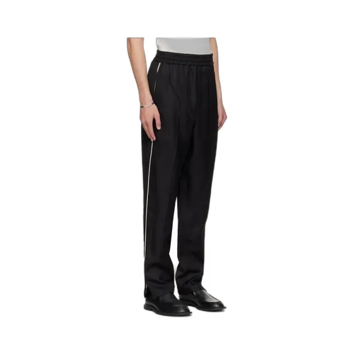 Piped-Trim Trousers