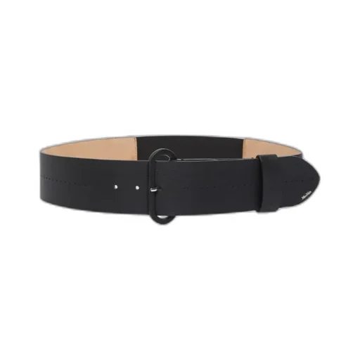 Semi-Glossy Leather Belt