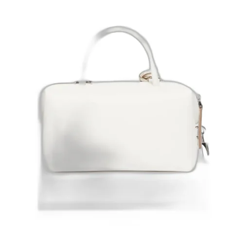 Small Natural Leather Bowler Bag