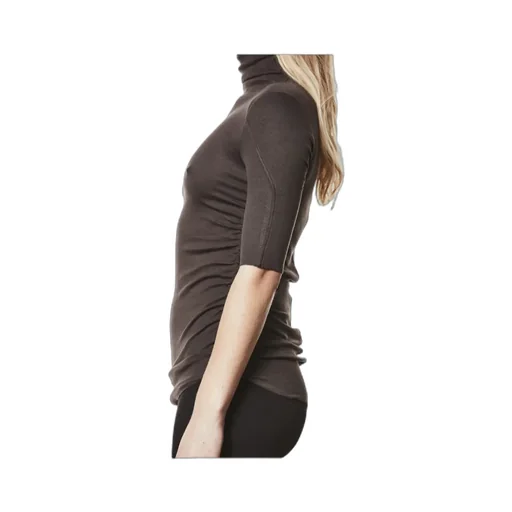 Thom Krom Ruched Turtleneck Top