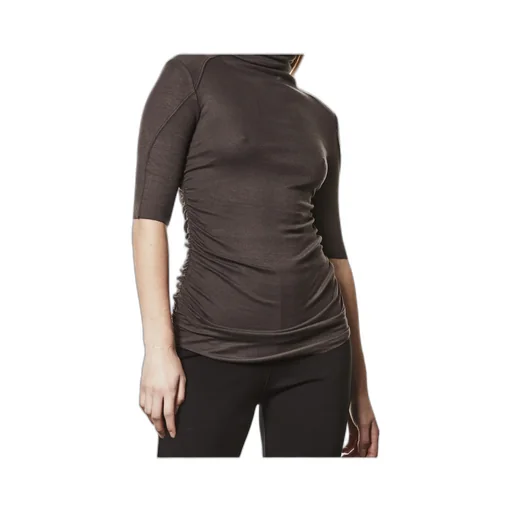Thom Krom Ruched Turtleneck Top