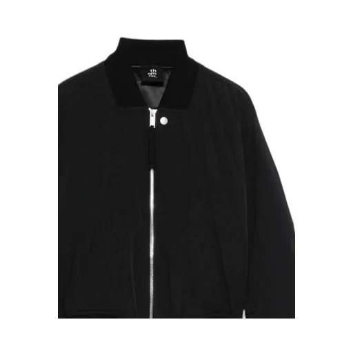 Thom Krom Zip-Up Ruched Bomber Jacket