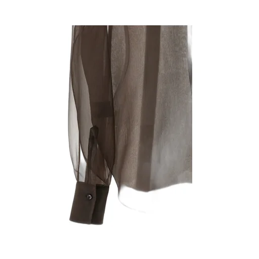 Silk Button-Up Shirt