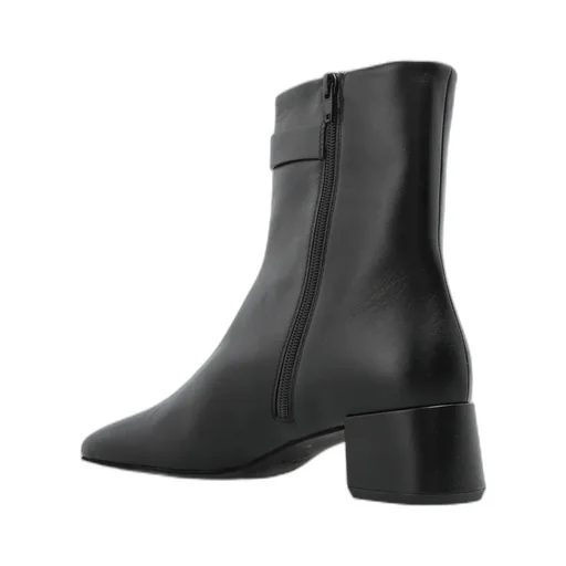 Furla Square-Toe Heeled Ankle Boots
