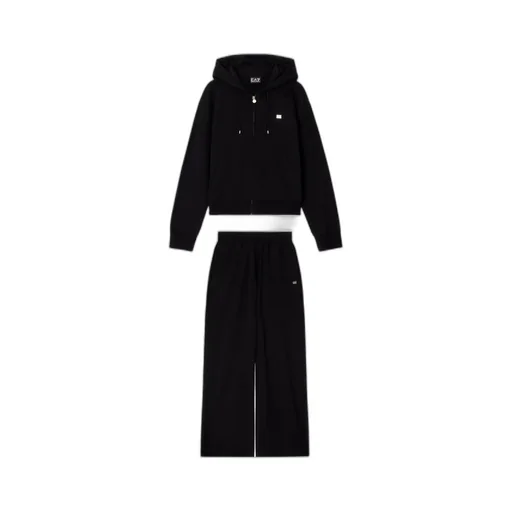 Ea7 Emporio Armani Stretch Hooded Tracksuit Set