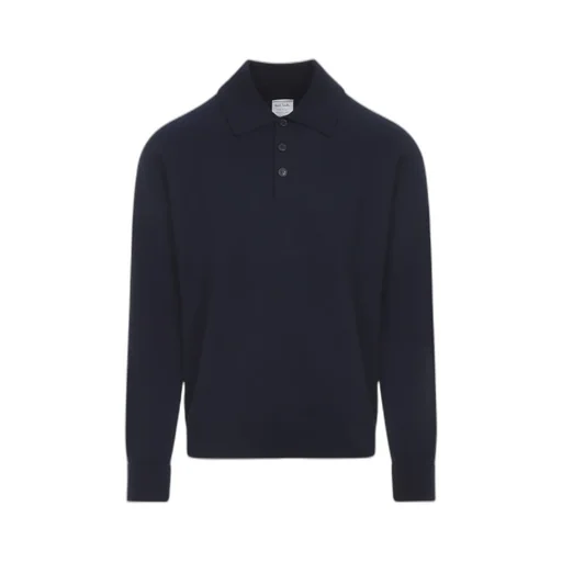 Paul Smith Long-Sleeved Knitted Polo Shirt