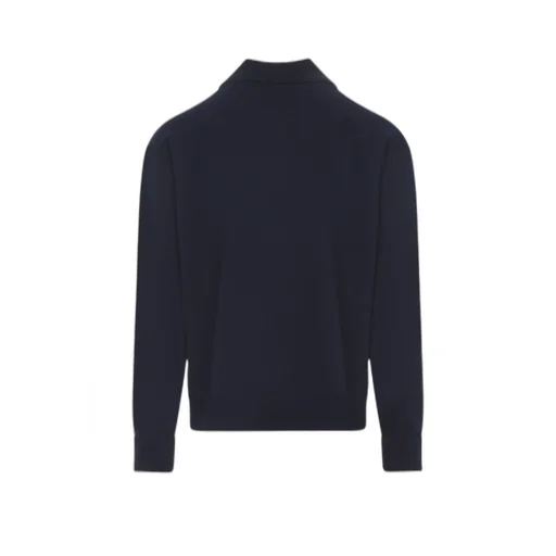 Paul Smith Long-Sleeved Knitted Polo Shirt