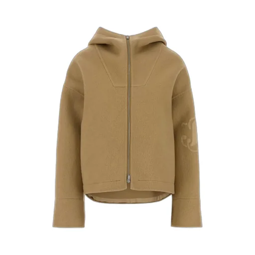 Jil Sander Zipped Hooded Jacket