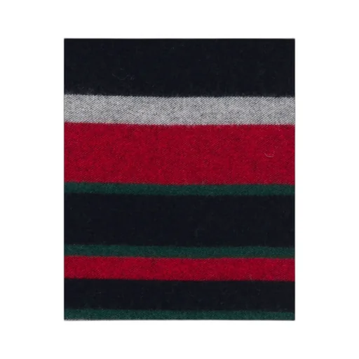 Paul Smith Striped Fringed Edge Scarf