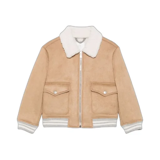 Fleece-Lined Bomber Jacket