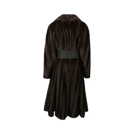 A-Line Faux Fur Coat