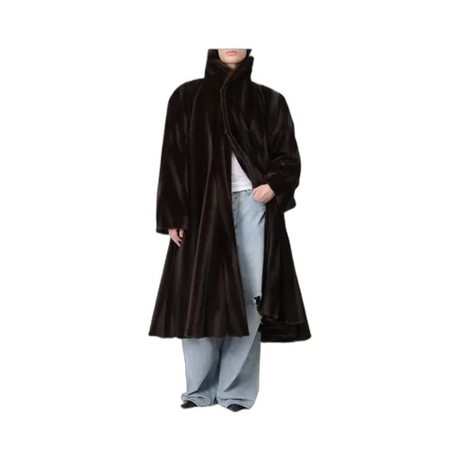 A-Line Faux Fur Coat