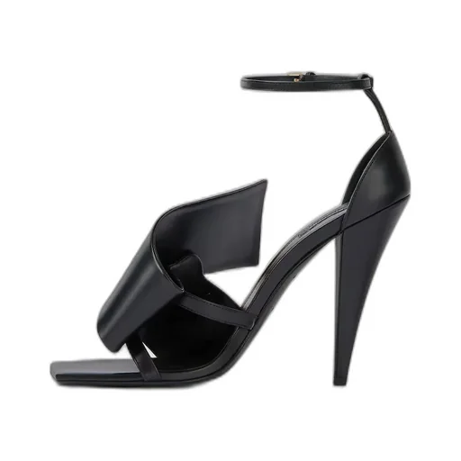 Givenchy	Sliced Square Heeled Sandals