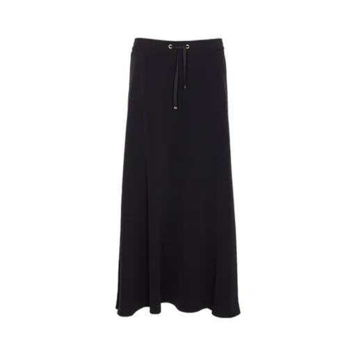 Herno Drawstring Flared Skirt