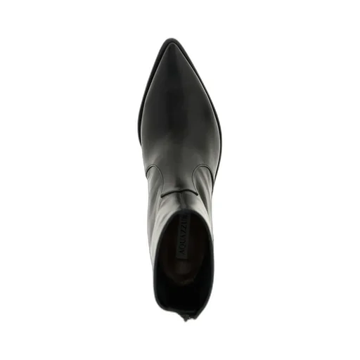 Pointed-Toe Zip Boots