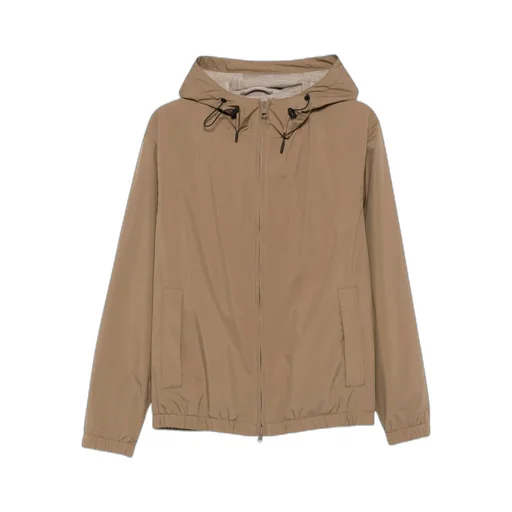 Drawstring Hooded Jacket