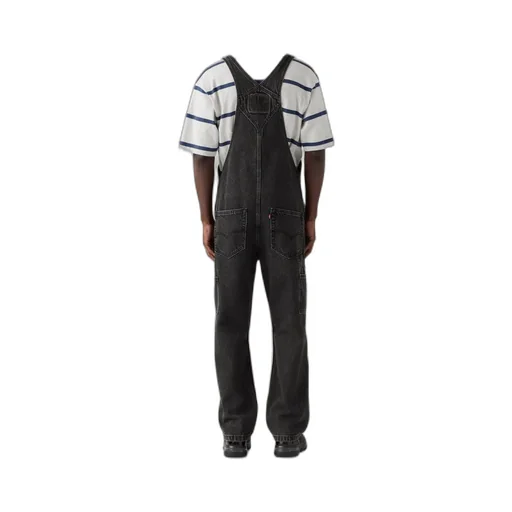 Red Tab Denim Dungarees
