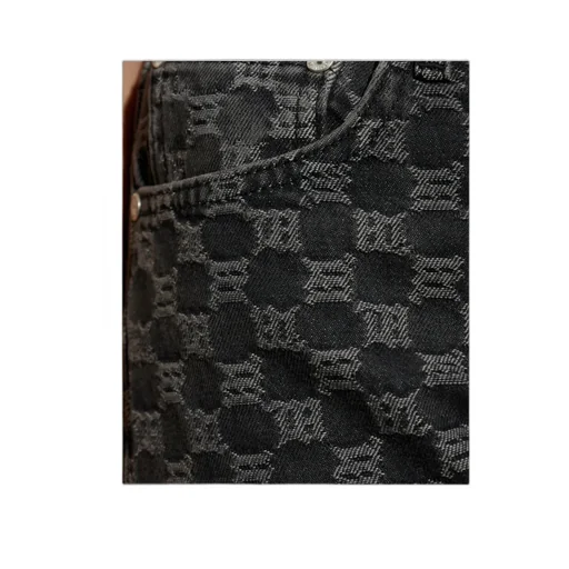 Monogram-Check Jeans