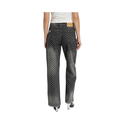 Monogram-Check Jeans