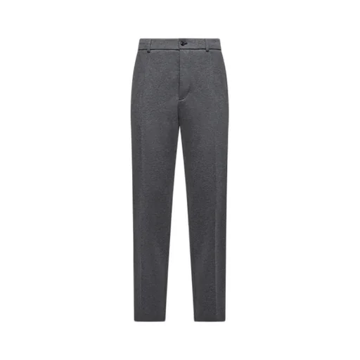 Cotton Blend Tailored Pants