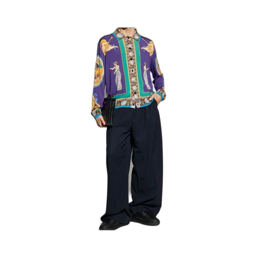 Hall Of Statues Silk Cardigan