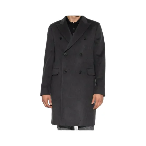 Paul Smith Double-Breasted Straight Hem Overcoat
