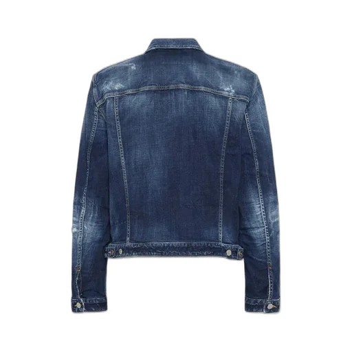 Dsquared2 Distressed Denim Jacket