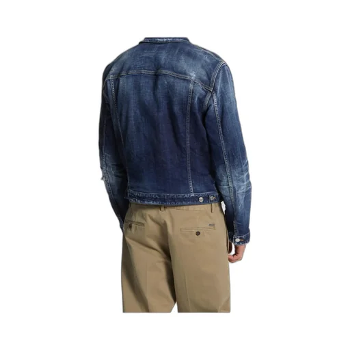 Dsquared2 Distressed Denim Jacket