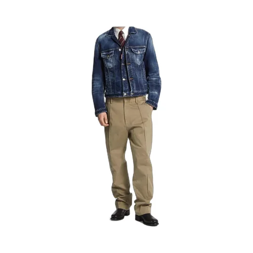 Dsquared2 Distressed Denim Jacket