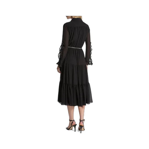 Ruffled Midi Dress