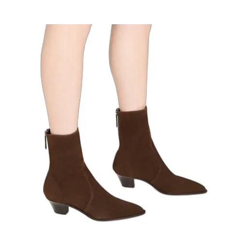 Brunswick Suede Ankle Boots