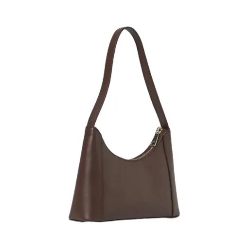 Diamante Logo Plaque Mini Shoulder Bag