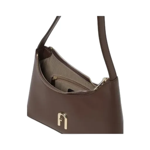 Diamante Logo Plaque Mini Shoulder Bag