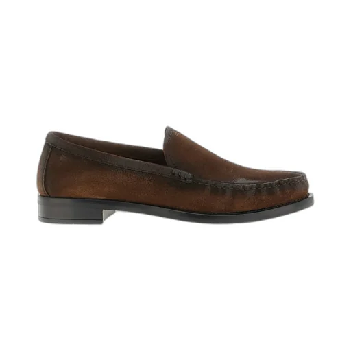 Prada Ruched Slip-On Loafers
