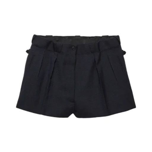Prada Chevron Pleated Shorts