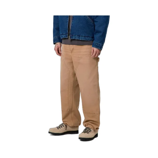 Double-Knee Cotton Trousers