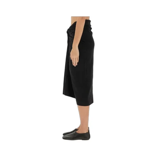 Dries Van Noten Knotted Jersey Skirt