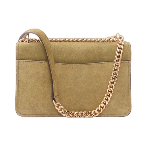 Large Claire Suede Shoulder Bag