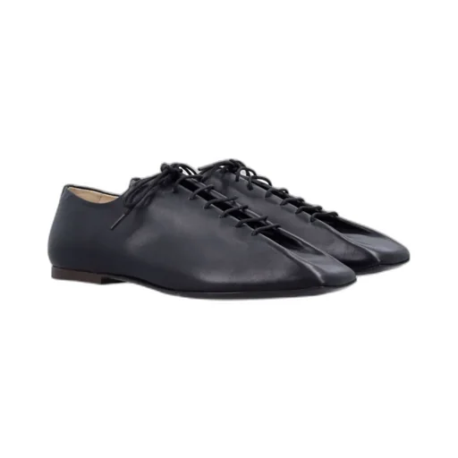 Souris Leather Lace-Up Derby Shoes