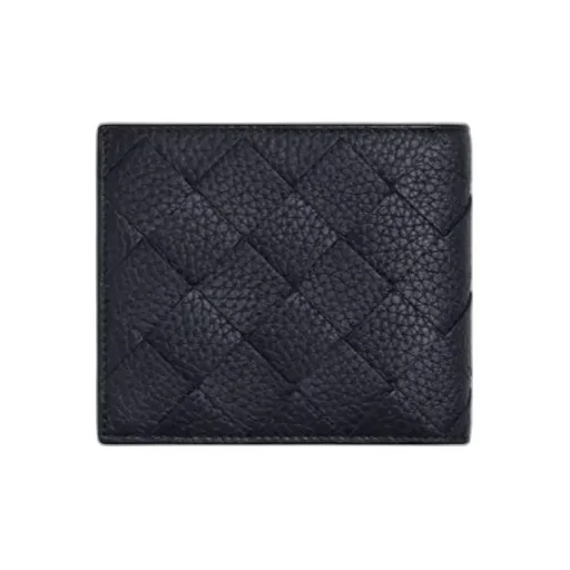 Intrecciato Bi-Fold Wallet With Coin Purse
