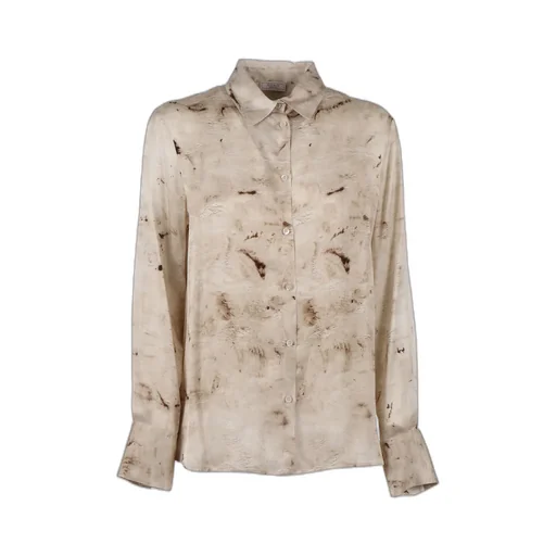 Abstract-Pattern Blouse