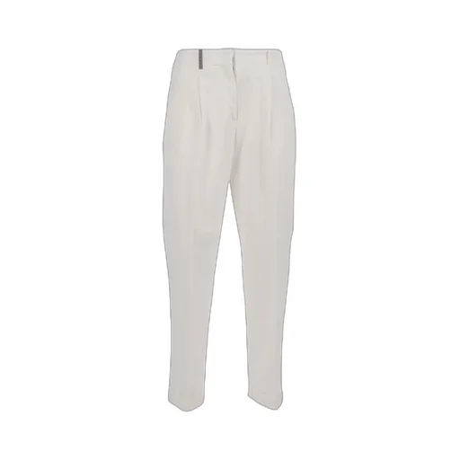 Peserico Pleated Straight Leg Trousers
