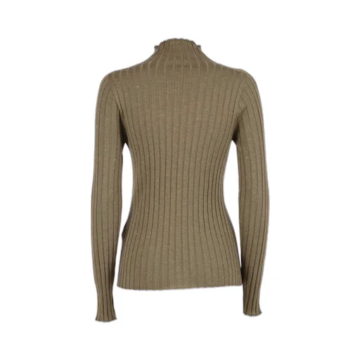 Long-Sleeves Glitter-Detaill Pullover