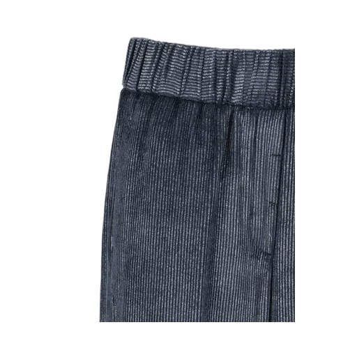Elastic-Waist Corduroy Trousers