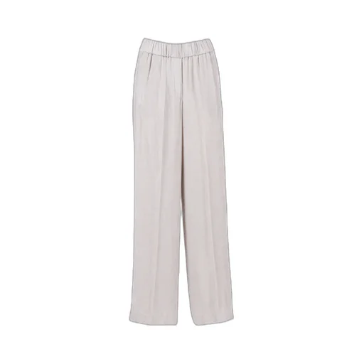 Peserico Elastic-Waist Wide Leg Trousers