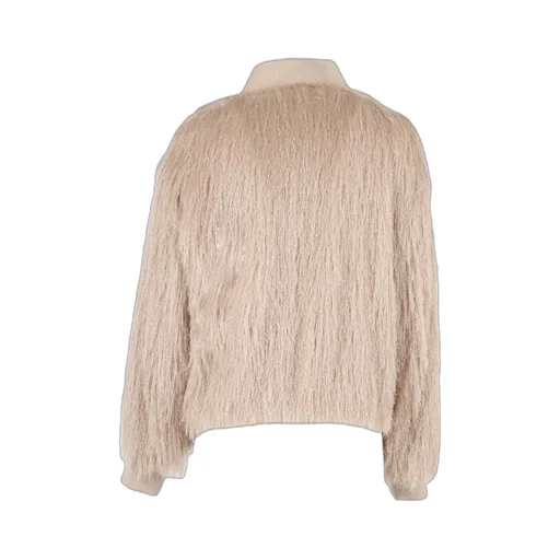 Peserico Aurea Fringed Bomber Jacket